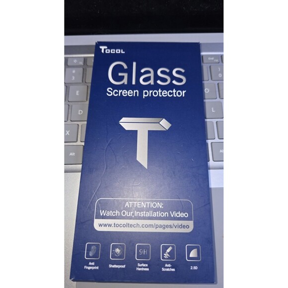 Tocol Glass Screen Protector for Galaxy S22+ - Picture 1 of 3